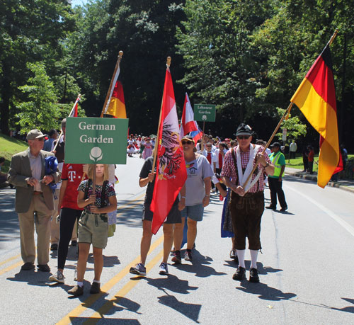 Parade of Flags at 2019 Cleveland One World Day - German